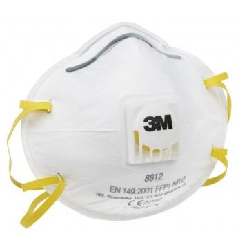 3M Respirator from dust with valve FFP1 cup shaped