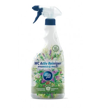 izsmidzināms tualetes tīrīšanas līdzeklis 750 ml
