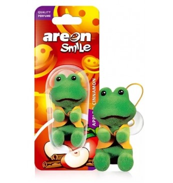 AREON auto gaisa atsvaidzinātājs Smile Toy -Apple & Cinnamon