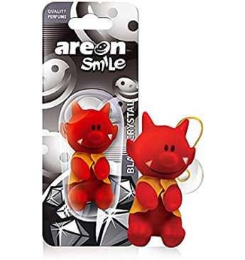AREON auto gaisa atsvaidzinātājs Smile toy -Black Crystal