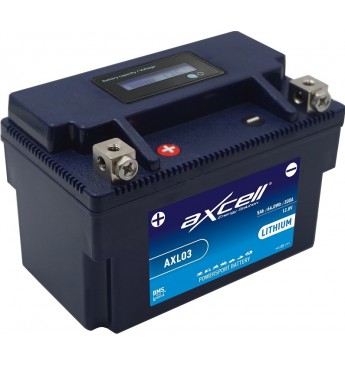 AXCELL LITHIUM 5Ah 300A +/- 12.8V akumuliatorius 149x87x94mm