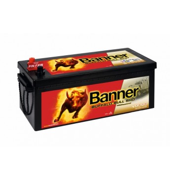 BANNER BUFFALO BULL SHD PRO akum. 12V, 180Ah, 1000En 514x223x195/220mm