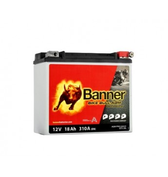 Akum. Banner 18Ah Bike Bull PRO 12V 310A 175x88x155mm