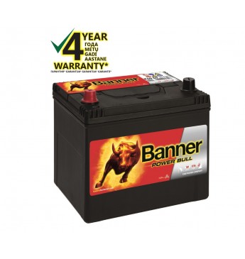 BANNER POWER BULL Ca/Ca akum. 12V, 60Ah, 510En 233x173x203/225