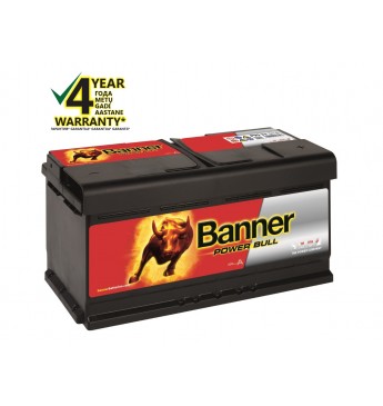 Akumulators Banner 95Ah 780A 12V Power Bull 354x175x190x190mm