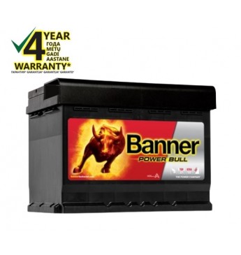 BANNER POWER BULL PRO Ca/Ca akum. 12V, 63Ah, 620En 241x175x190