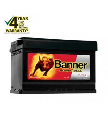 Banner 84Ah 760A 12V Power PRO akumuliatorius 315x175x190mm  