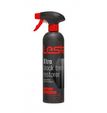 LESTA Xtra Black Trim Restorer 0.5L Melnu detaļu krāsas atjaunošanai