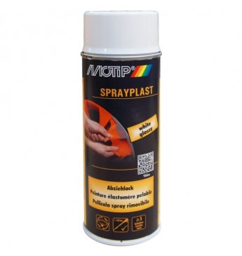 #MOTIP spray plast aerosols, balta 400ml