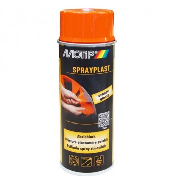 ~MOTIP spray plast aerosols, oranža 400ml