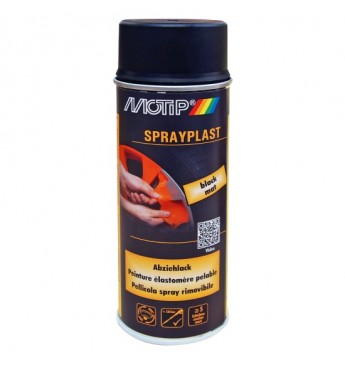 MOTIP spray plast aerosols, melns matēts 400ml