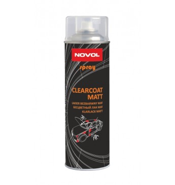 Matēta laka aeros. CLEARCOAT MATT 500ml