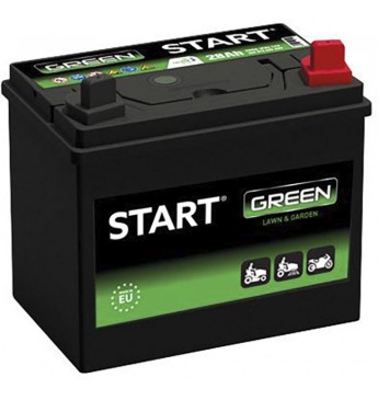 Akum.Start 28 Ah Garden -+ 12V 250A 196x128x184