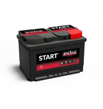 Start Extra 75Ah 680A R+ 12V akumuliatorius 278x175x190  