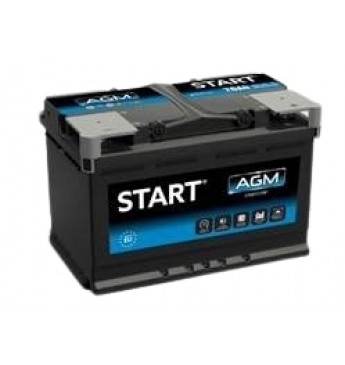 START 95Ah AGM R+ 12V 860A akumuliatorius 353x175x190  