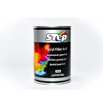 STEP Akrila grunts 3001 5:1 800ml pelēka