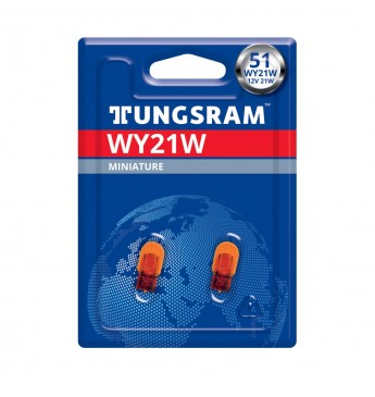 E4 12V WY21W T20 GE BL
