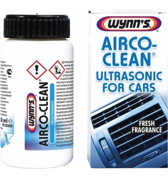 WYNN S PRO ventilācijas sist. tīrīšanas līdzeklis AIRCO-CLEAN ULTRSONIC, 100ml*